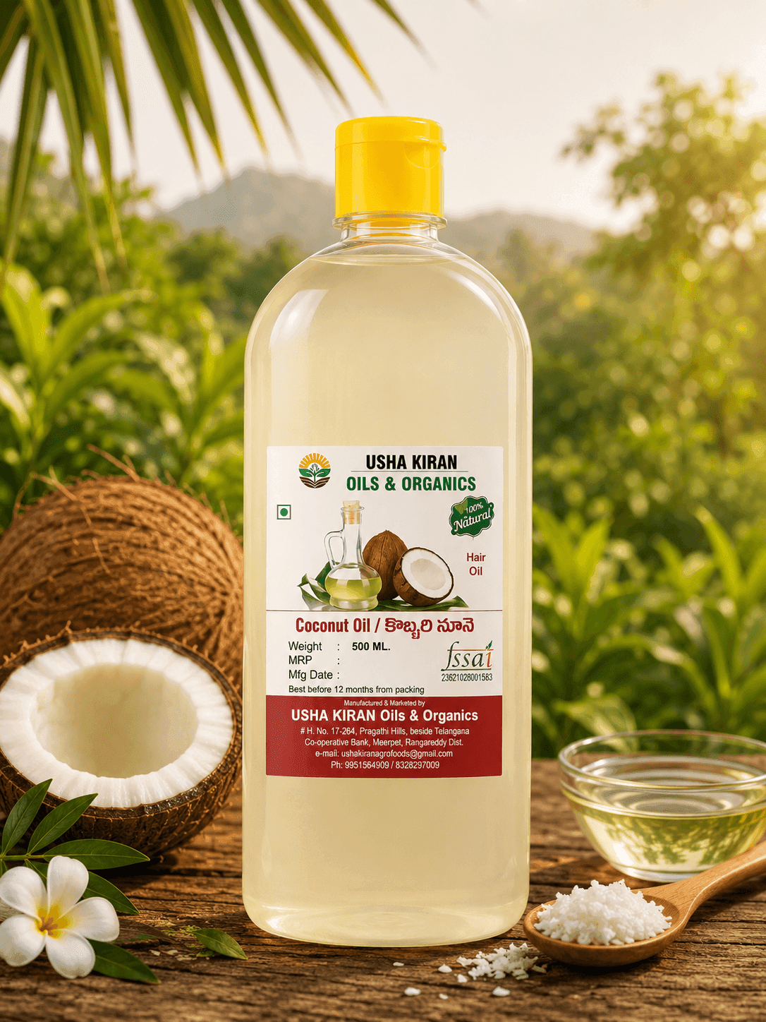 కొబ్బరి నూనె — 1 litre