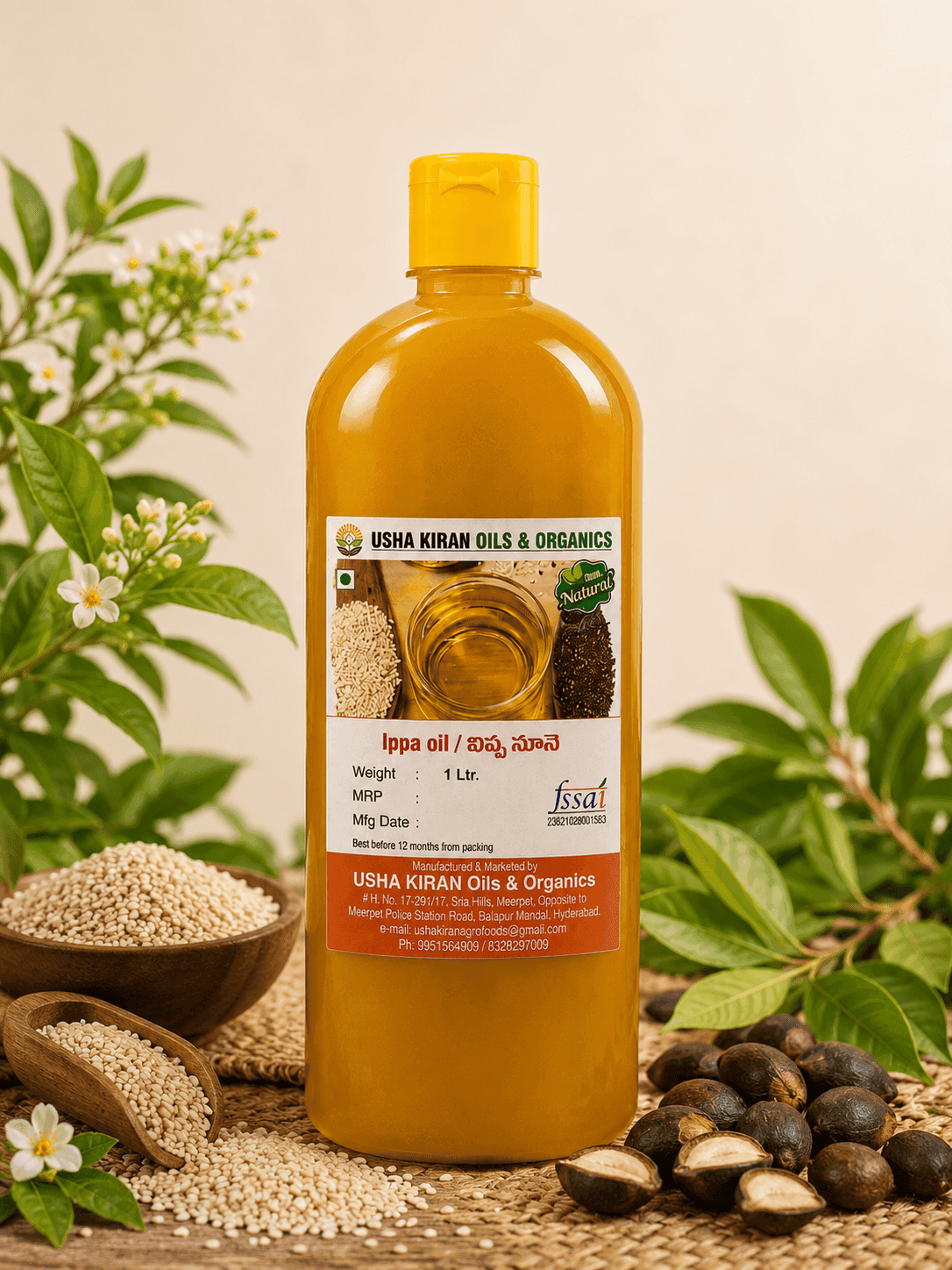 Ippa oil — 1 litre