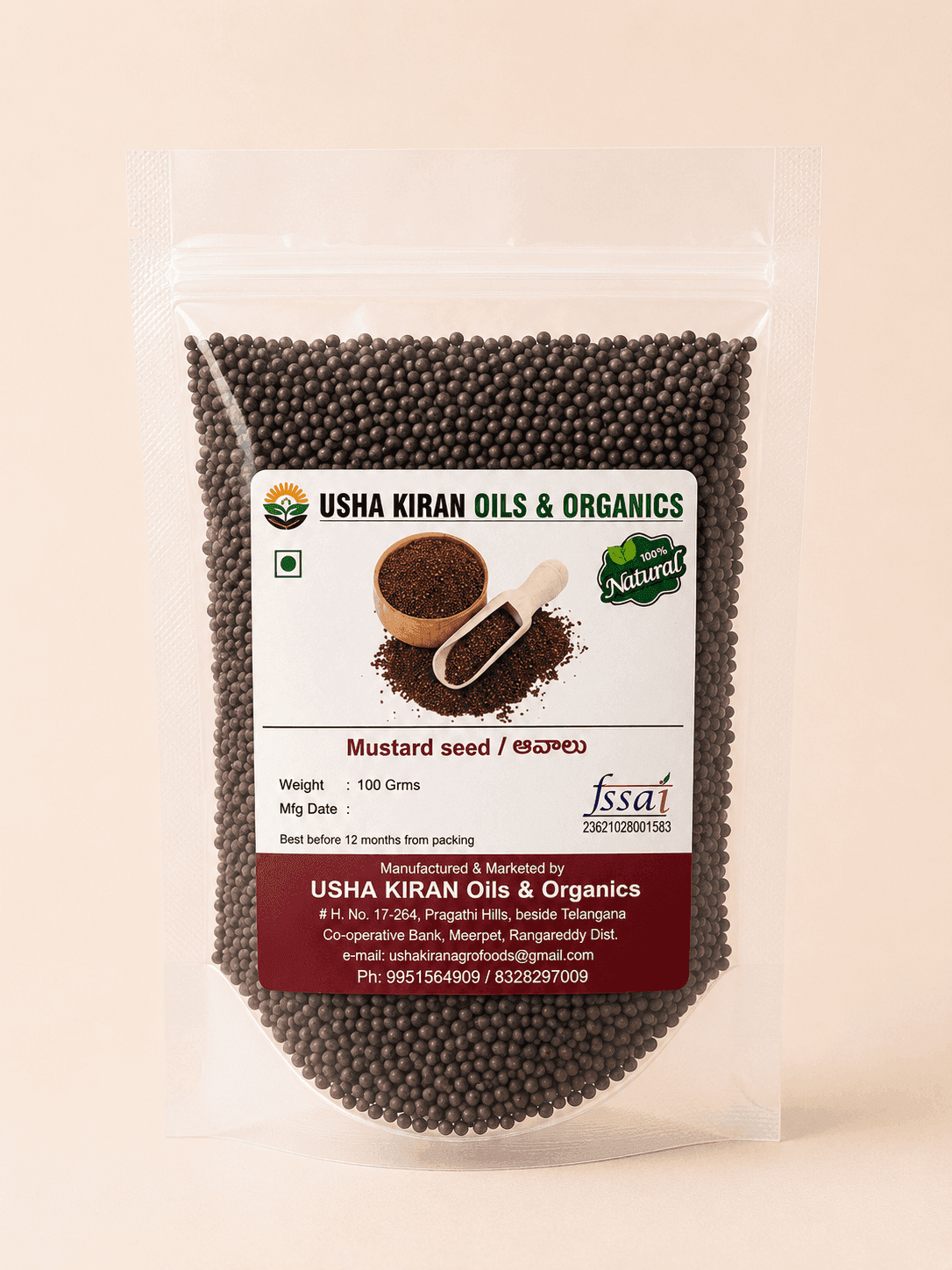 ఆవాలు — 100 gm